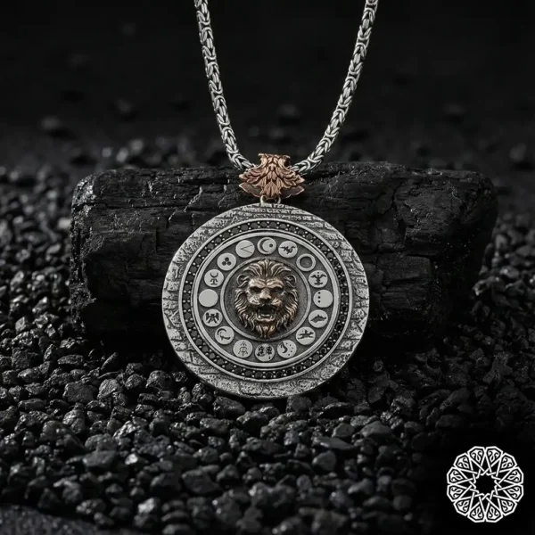 Aslan Gümüş Madalyon Modeli