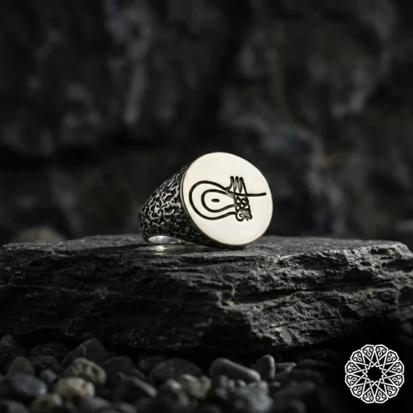 TUĞRA Gümüş Yüzük Modeli