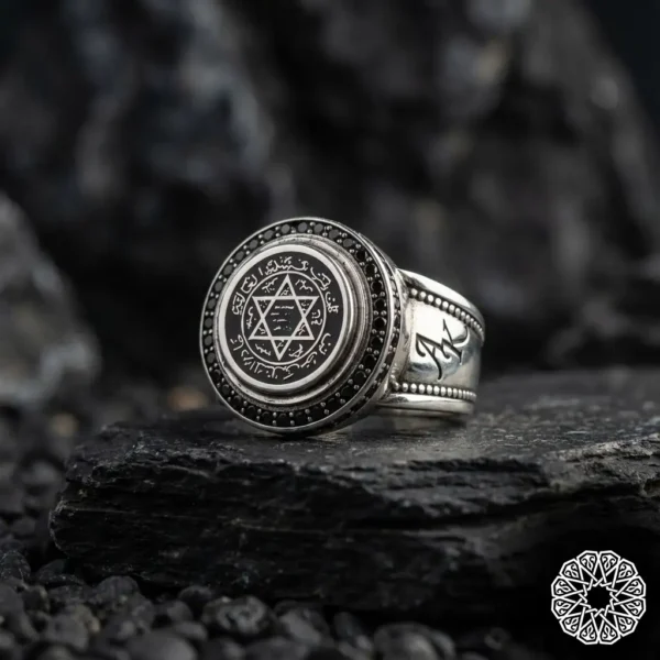 Mührü Süleyman Gümüş Yüzük